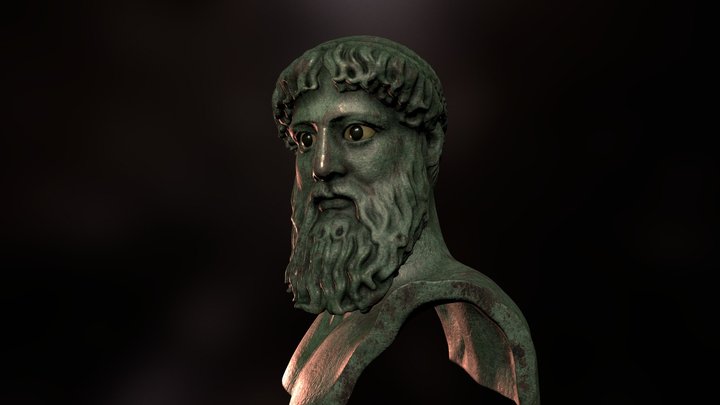 Poseidón-ojos 3D Model