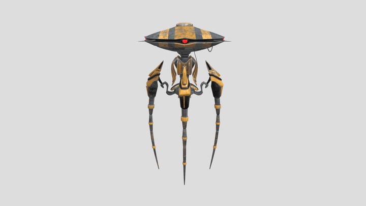 Araña robot 3D Model
