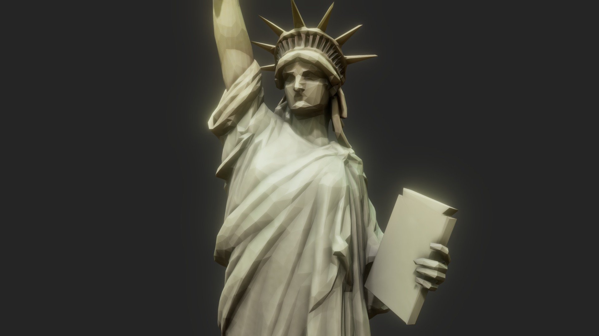 Statue Of The Liberty — Sketchfab embed 3D viewer