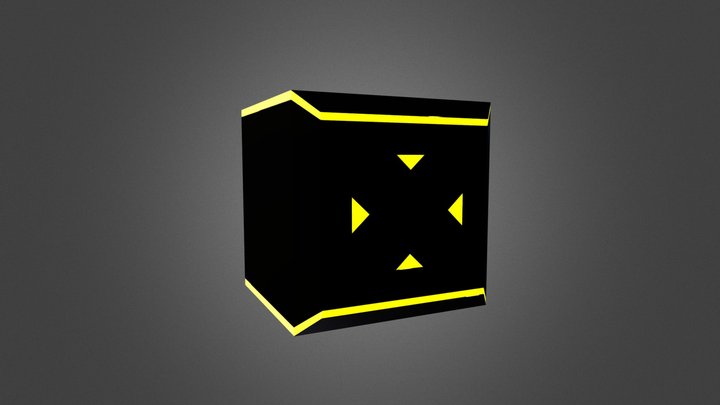Sci-fi enemy 3D Model