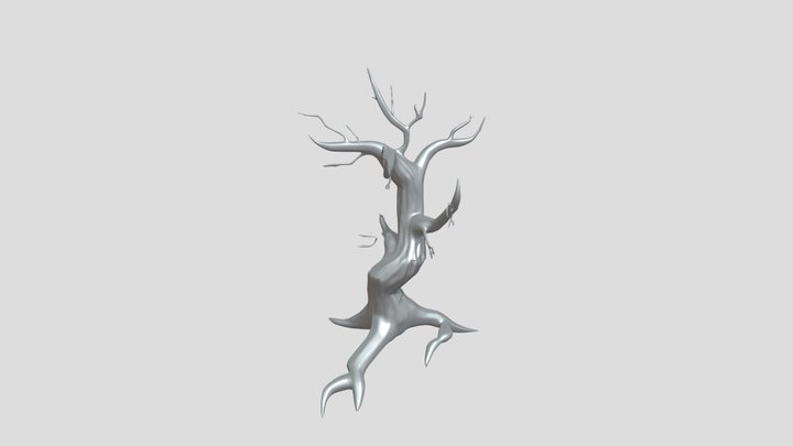 twisted fantasy tree 3D Model