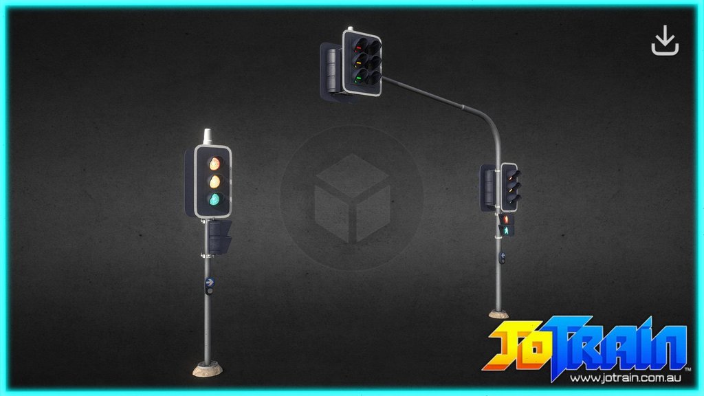 Australian Traffic Light & Pedestrain Light