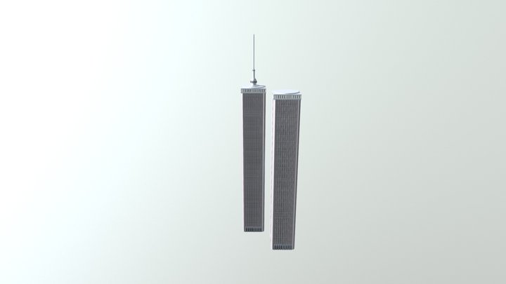 Twin Towers 3D Model
