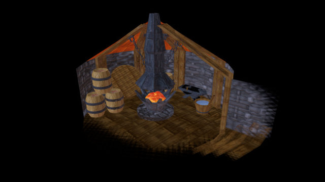 Furnace Room 3D Model