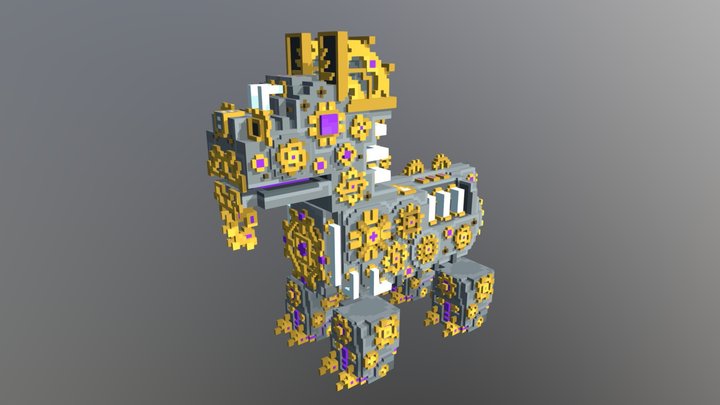 Arcanium Rampage Pinata boss 3D Model