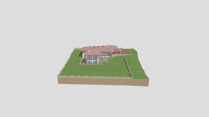 Акватория К-560 3D Model