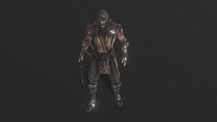 Scorpion (Hanzo Hasashi) 3D Model