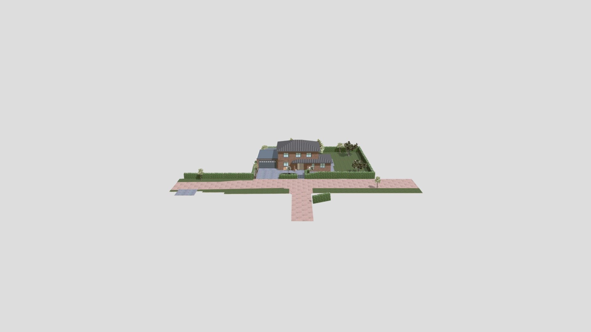 Vorgarten - 3D model by iTobi [72b6fbe] - Sketchfab