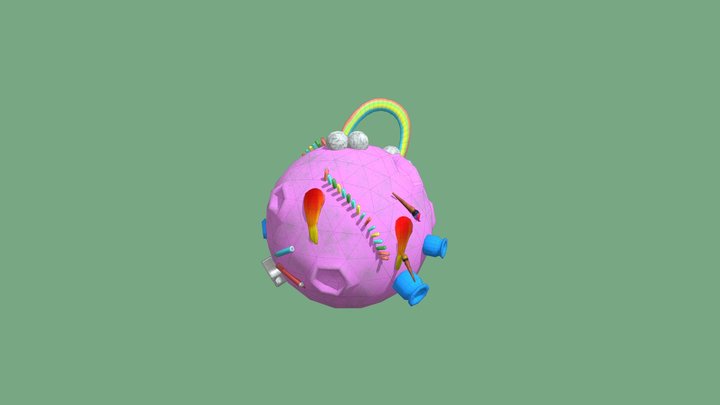 Planet Lumoluola 3D Model
