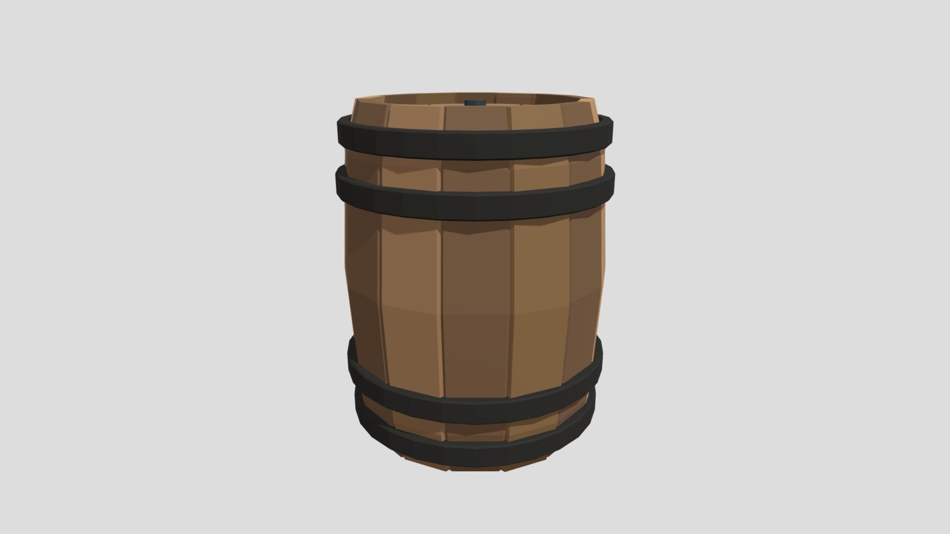 Barrel - Low Poly Medieval, CC0 - Download Free 3D model by Avramania ...
