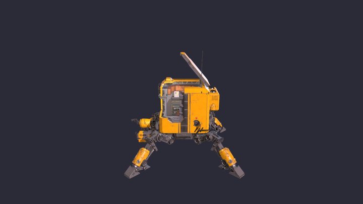 Bot Poza 3D Model