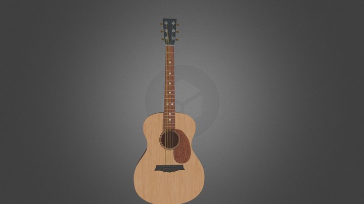 Guitar 3D Model
