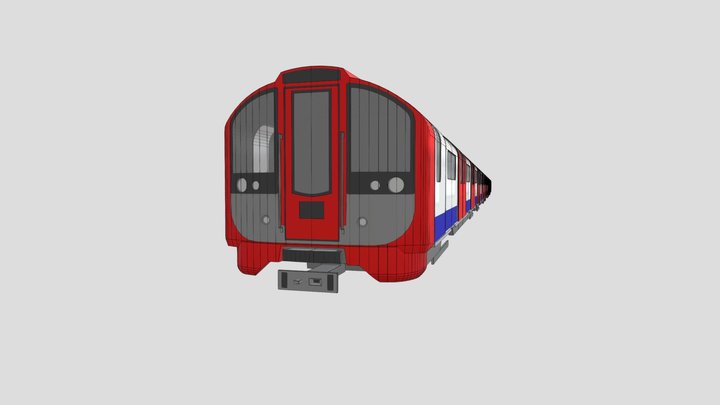 London Underground 2009 Stock 3D Model