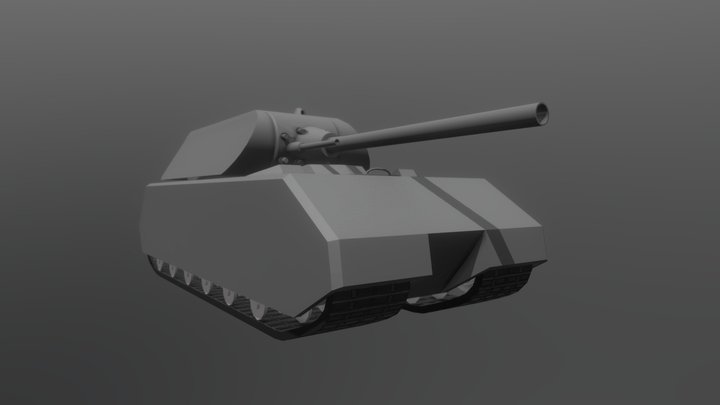 Panzerkampfwagen VIII "Maus" 3D Model