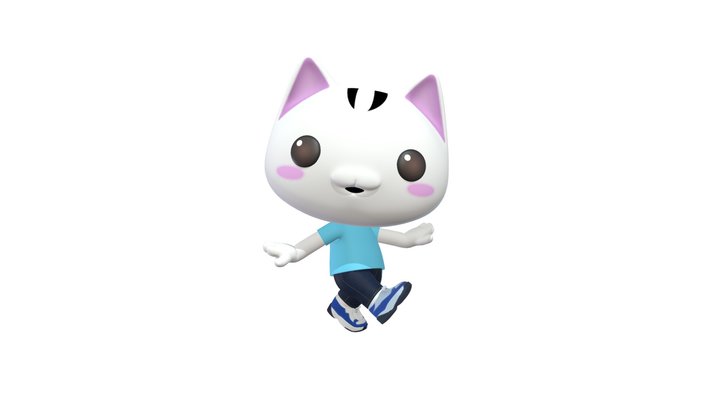 고양고양이 3D Model