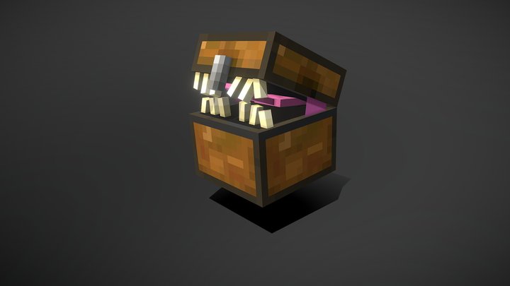 Minecraft Mimic 3D Model