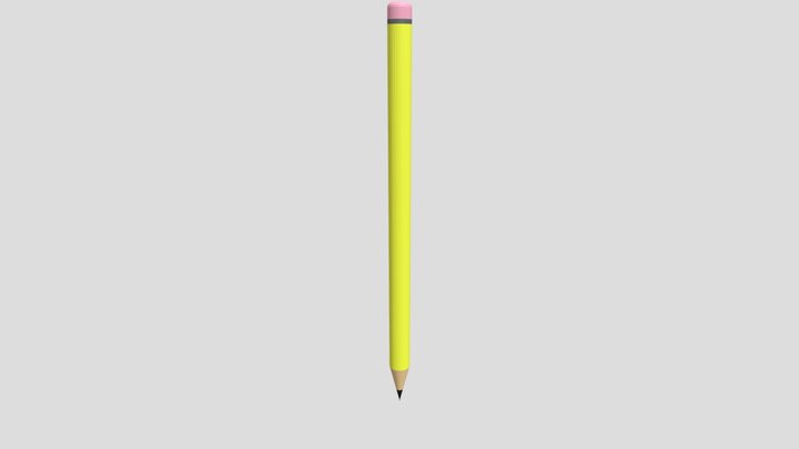 Pencil Easy Model 3D Model