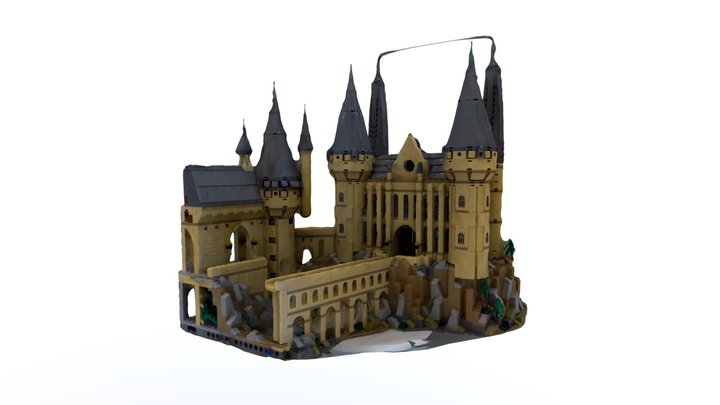 Hogwarts LEGO Harry Potter – Made w/ PhotoCatch 3D Model