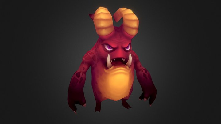 Bobo Demon 3D Model