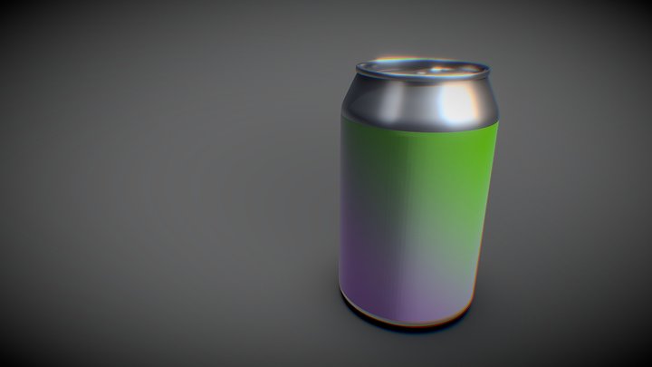 Soda Can 3D Model