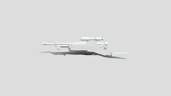 Sniper WIP 3D Model