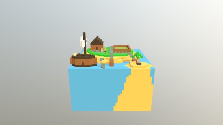 The Caribbean 3D Model