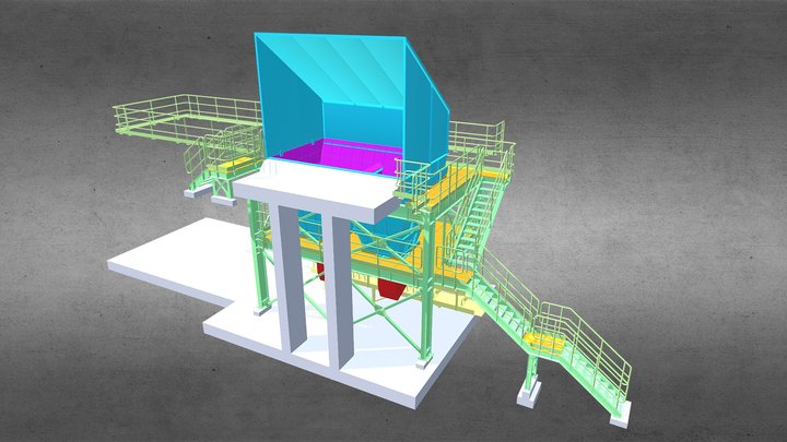 Puerto Las Losas 3D Model