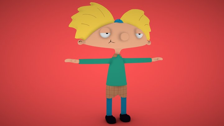 Hey Arnold 3D Model