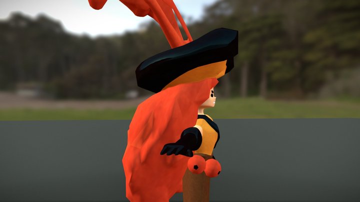 captain marmalade 3D Model