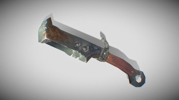Stylized Sword 3D Model