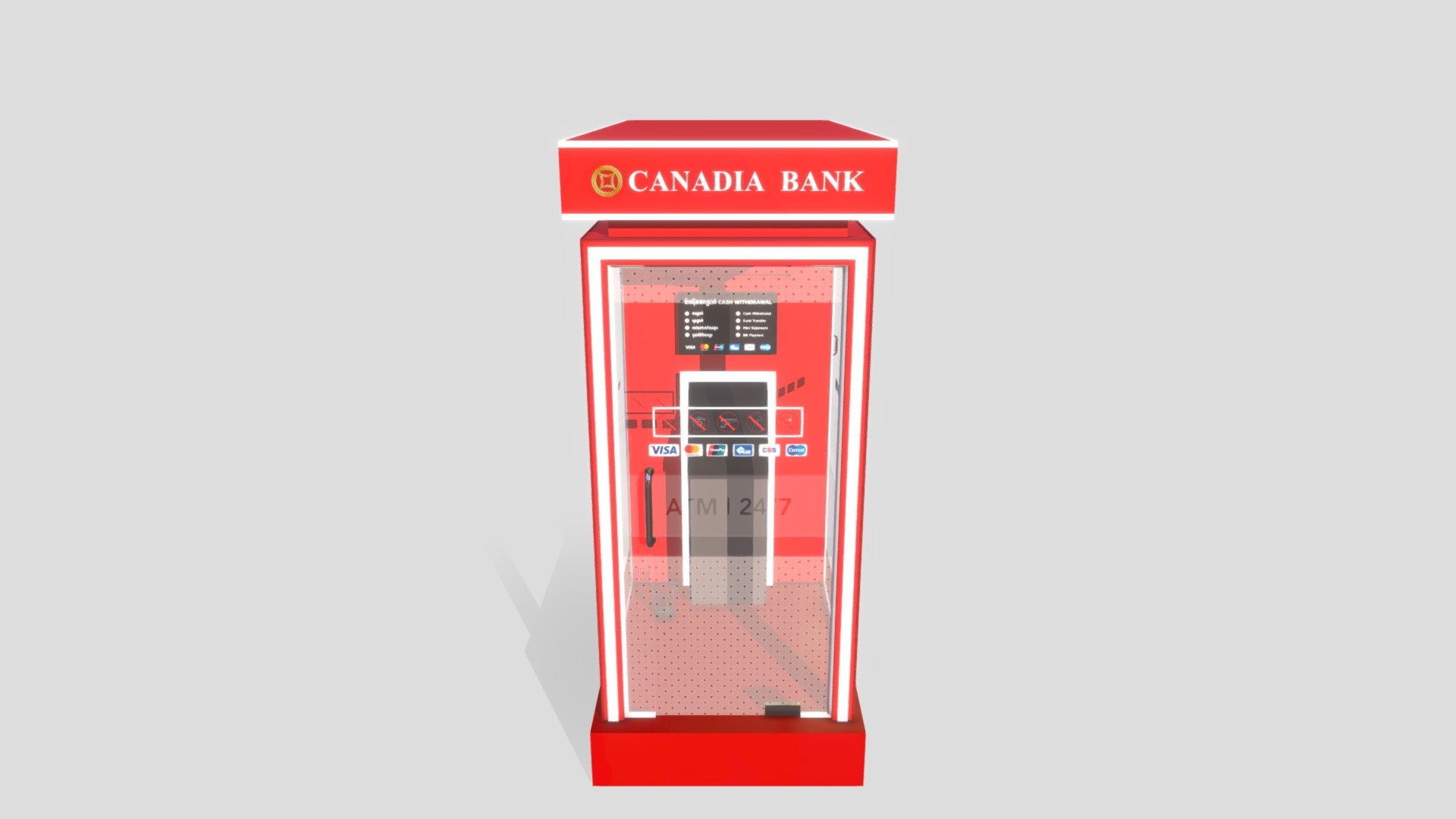 ATMBoxWith ATM Machine Size_(W1_3 H3 L 2_5)_With - 3D model by cnbmkt ...