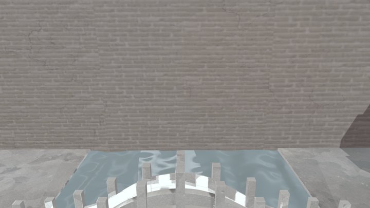 VR scene 3D Model