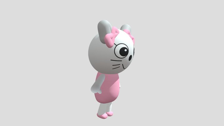 Persian-chan 3D Model