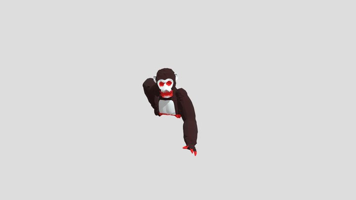 ScaryGorilla 3D Model