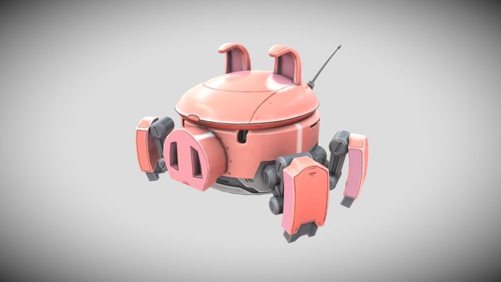 War Pig 3D Model