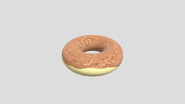Donut 3D Model