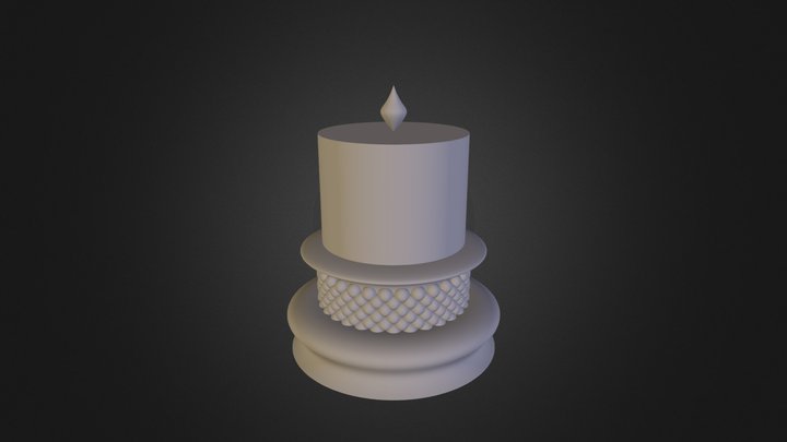 Candle2 3D Model