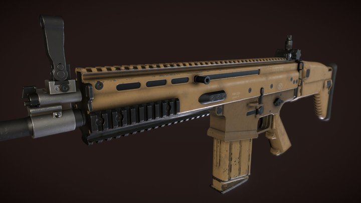 SCAR 17S 3D Model