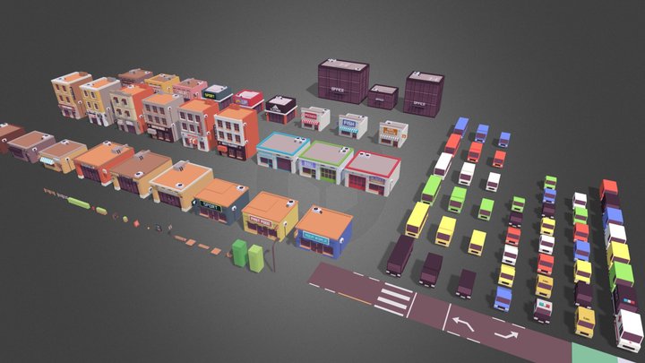 All Models - Colority (AlexVazovski) 3D Model