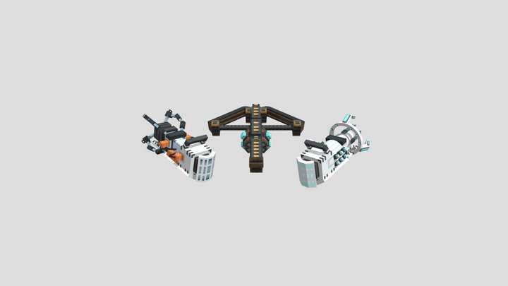 Weapons 3D Model