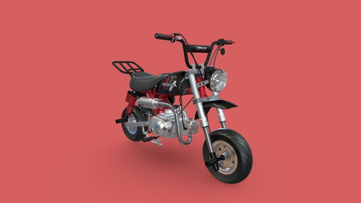 Honda Monkey 3D Model
