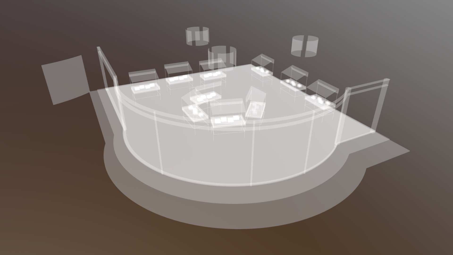 Market space skeleton