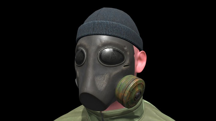 2nd year first character model 3D Model