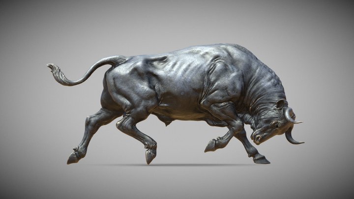 Bull | 3D Sculpting 3D Model