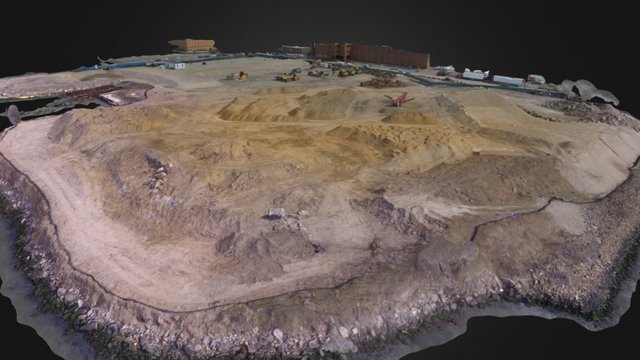 Construction Site in New York City 3D Model 3D Model