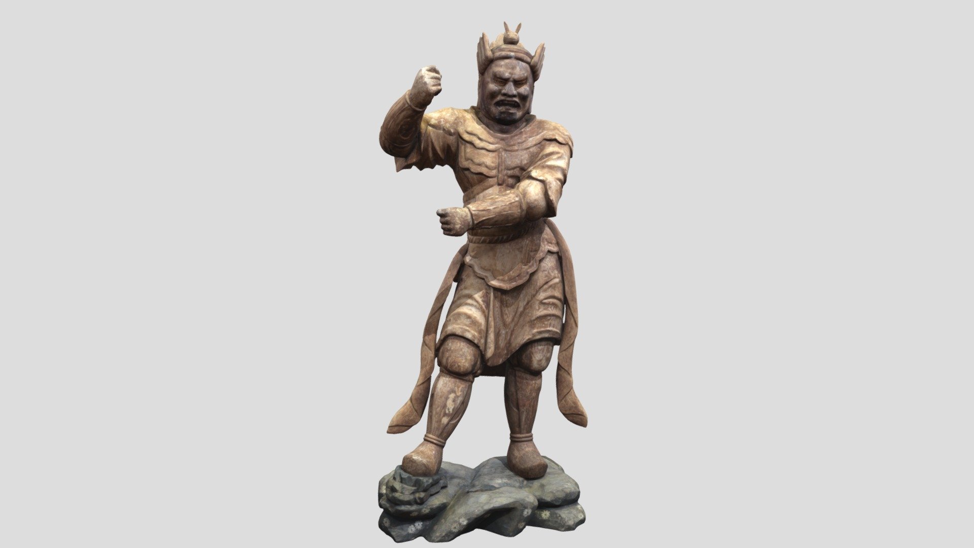 木造十二神将立像 卯神将立像 — Sketchfab embed 3D viewer