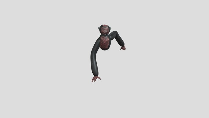 AAWFLVL1MONSTER Lethal Ape Primal Fear 3D Model