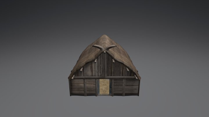 Native House or Building E – Free 3D Model STL