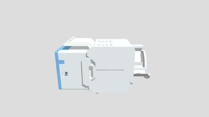 KSJ 7 Clipped-with Rachet 3D Model