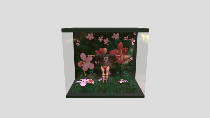 Stand T-shirt Portals 3D Model